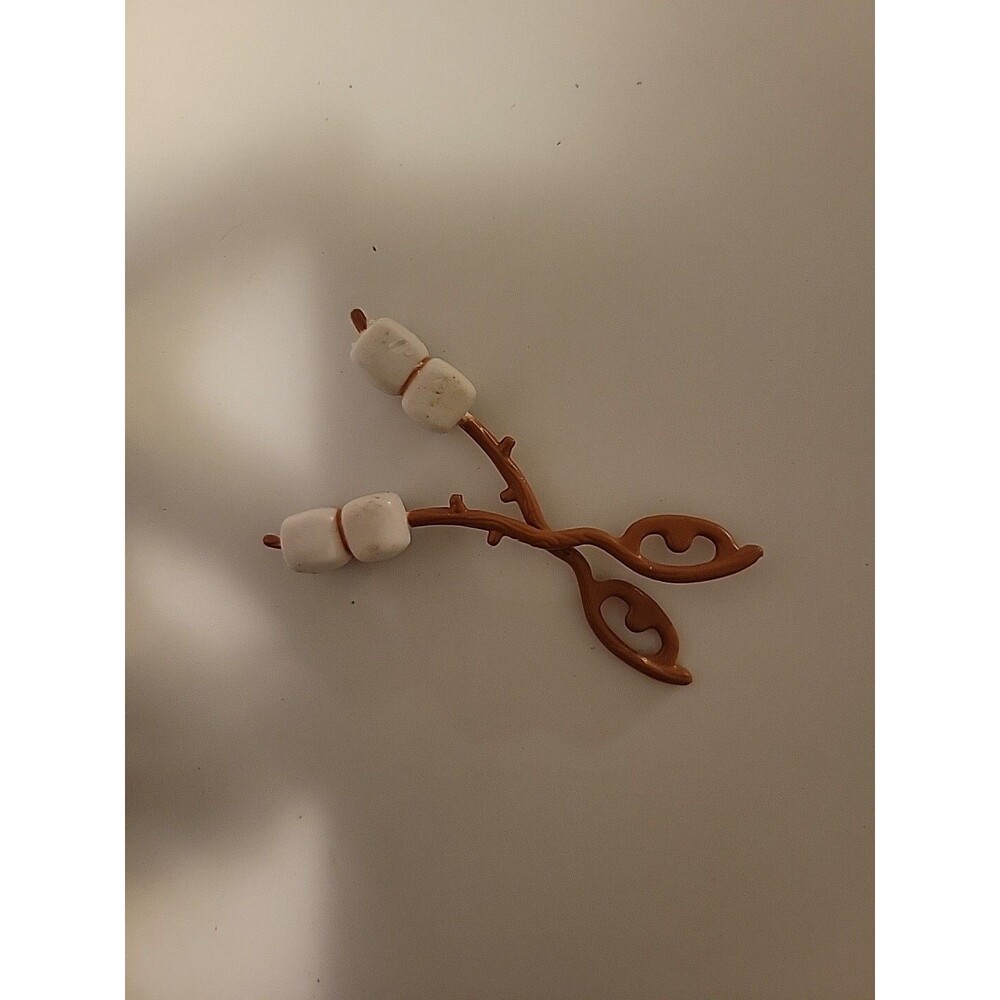 Mattel Barbie doll accessory Dream House campfire marshmallow sticks 2 pieces
